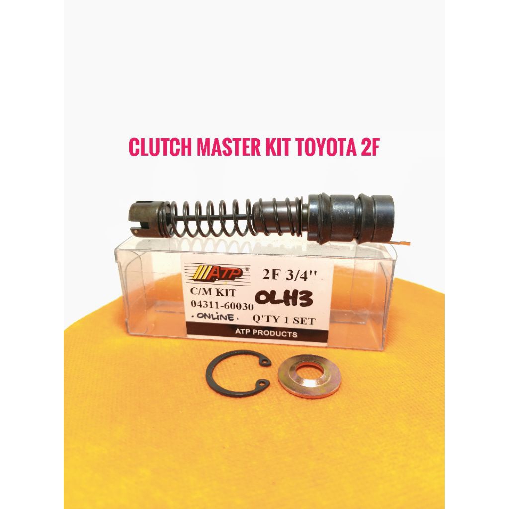 ชุดซ่อมคลัตช์ด้านบน Toyota 2F 04311*66030 ชุดซ่อมคลัตช์มาสเตอร์ Toyota Fj40 ขนาด 3/4 นิ้ว ATP ยี่ห้อ