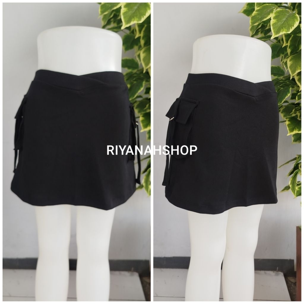 SIDE POCKET SKIRT/MINI SKIRT/ผู้หญิง GYMNASTICS SKIRT/LAYER SKIRT
