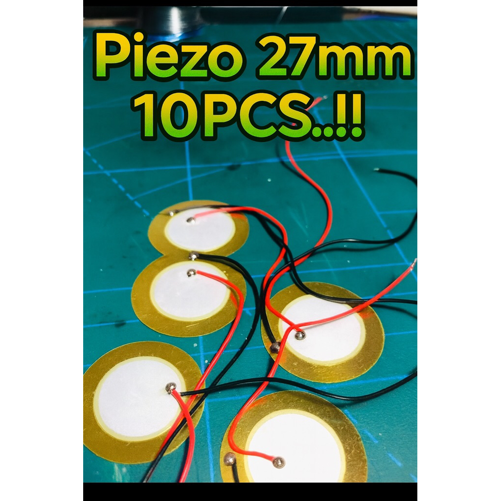 10 ชิ้น PAEZO SENSOR ELECTRIC DrUM 27 มม