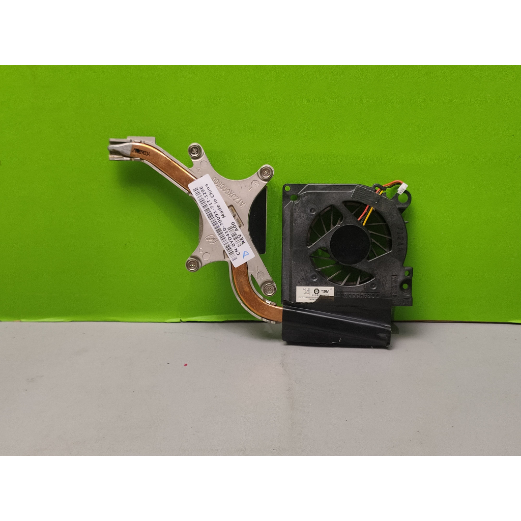 ET32 HSF-DEL-8 HEATSINK FAN PROCESSOR LAPTOP DELL LATITUDE D620 ATZJX000500 DC28A000K0L