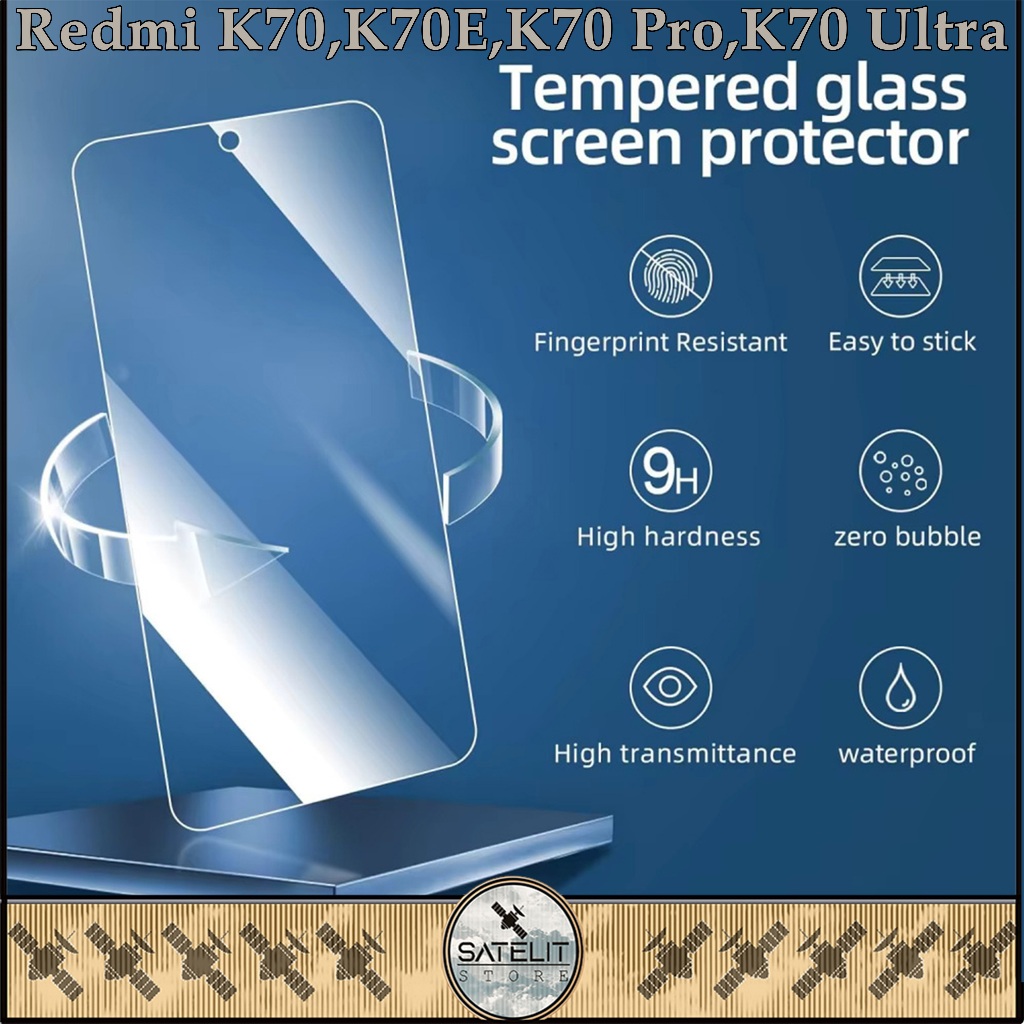 เคลียร์กันรอยพร้อมรูกล้อง Redmi K70 K70E K70 Pro K70 Ultra