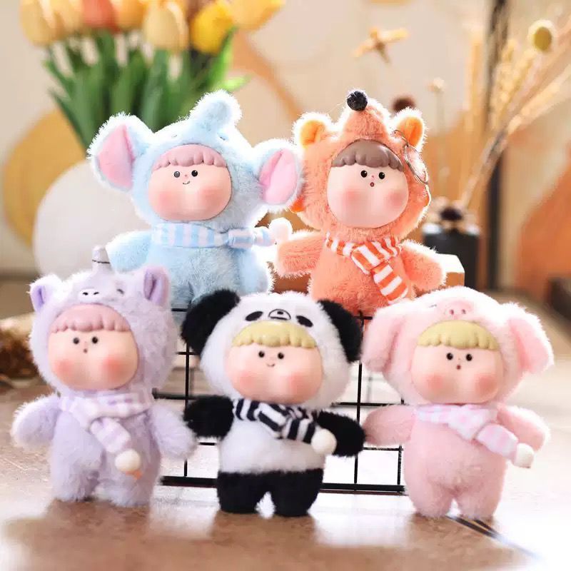 GANTUNGAN ZOO DUDU KEYCHAIN / ZOO DUDU BLINDBOX KEYCHAIN
