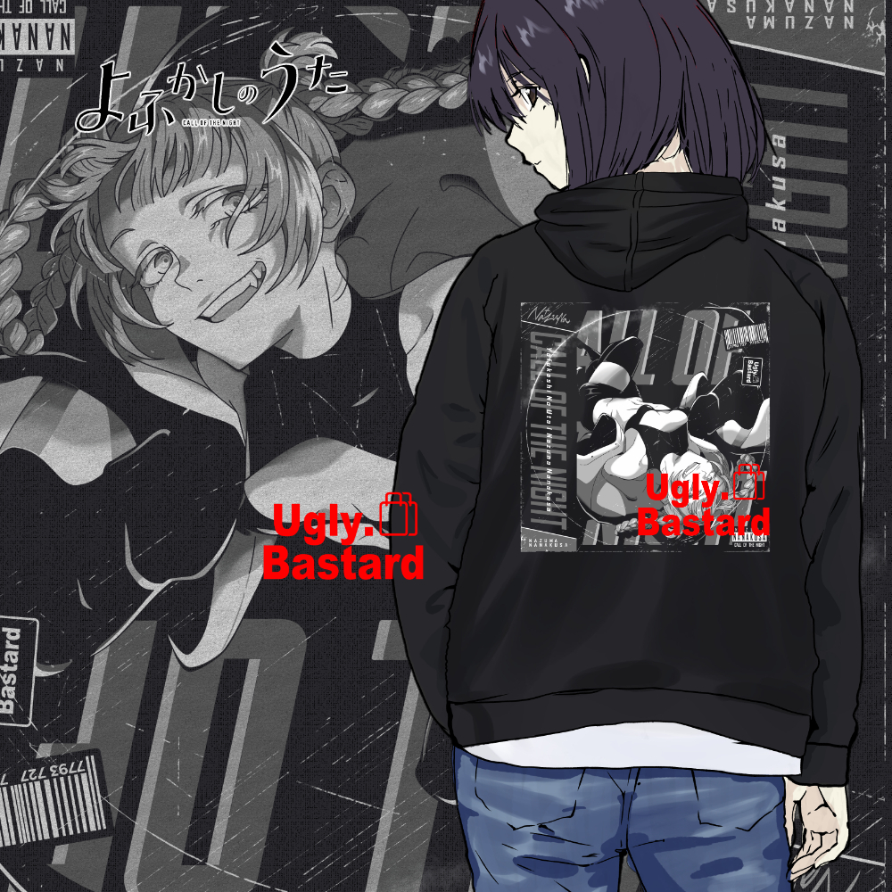 Call of the Night Nazuna Record Zip Hoodie Jacket [Yofukashi no Uta]