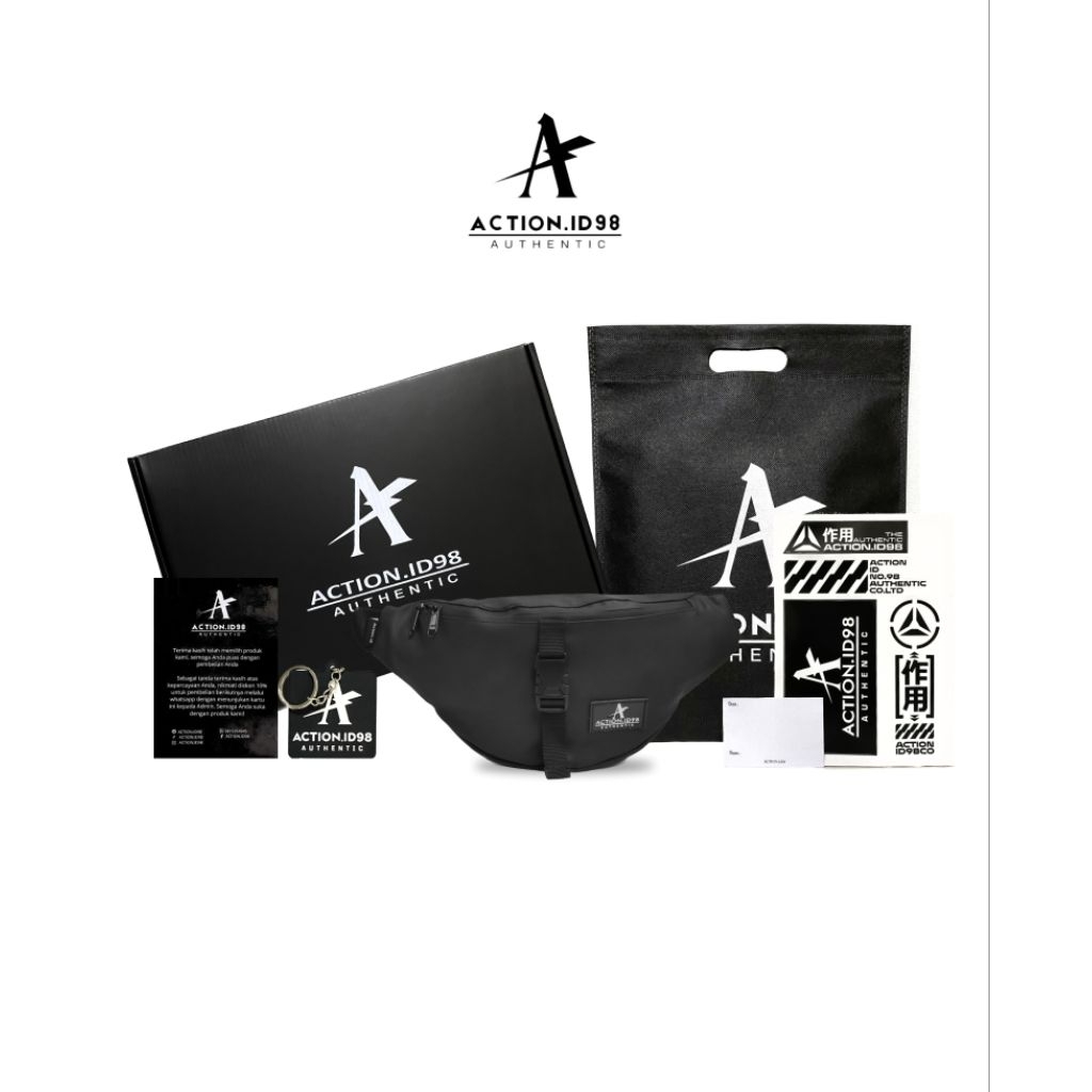 ACTION.Id98 - Action Waistbag Vanguard 1 Waterproof Cool Mens Sling Bag