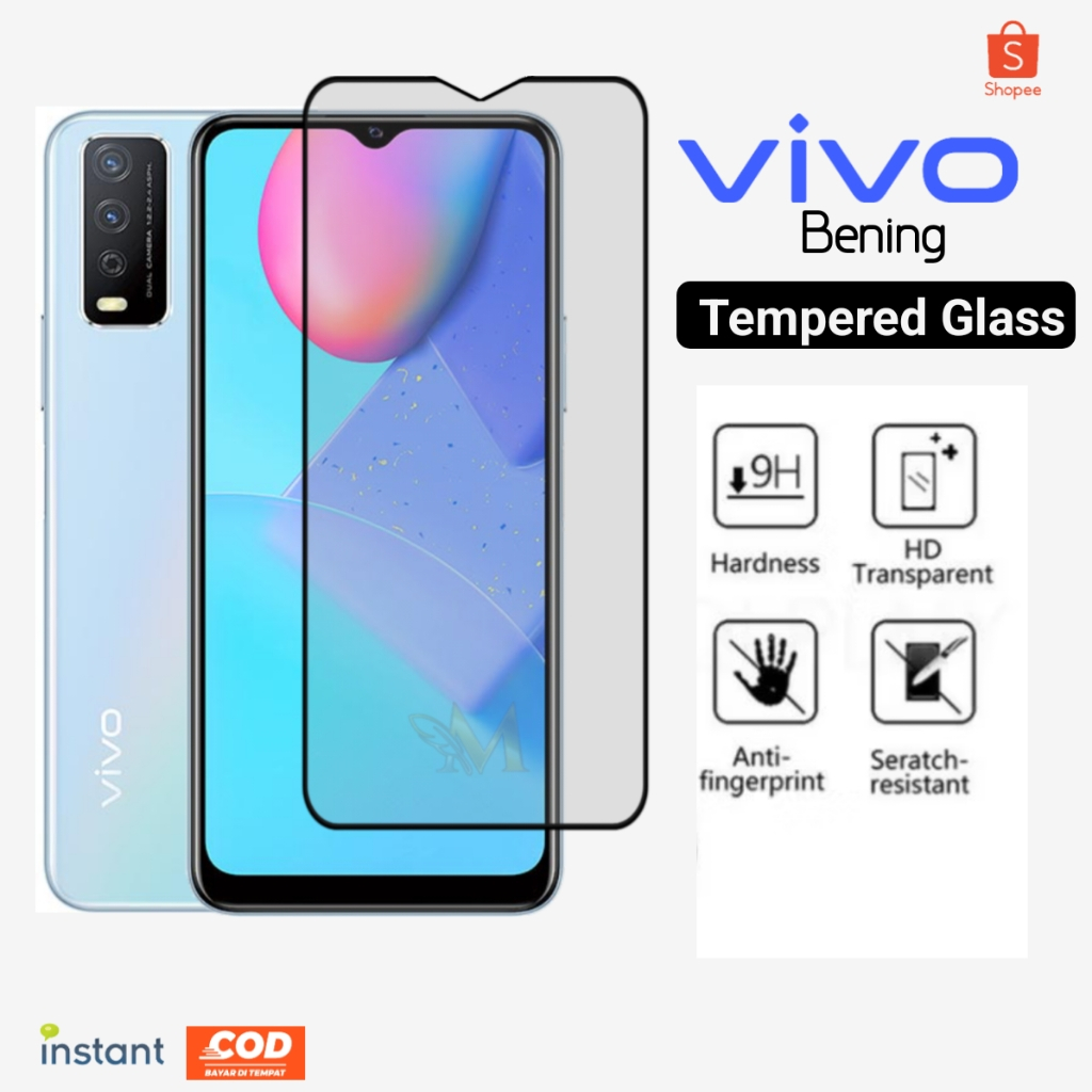 กระจกนิรภัยกระจกใส 9D vivo Y36 4G Y36 5G Y30 Y30i Y30 5G Y01 Y02 Y02S Y03T 2022 Y02T Y27 4G Y27s/Y27