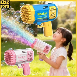 LOZTOYS Otomatis Dream Bubble Gun 40 Lubang / Bubble Mainan Bubble Gun Jumbo / Mainan Bubble Pistol Besar