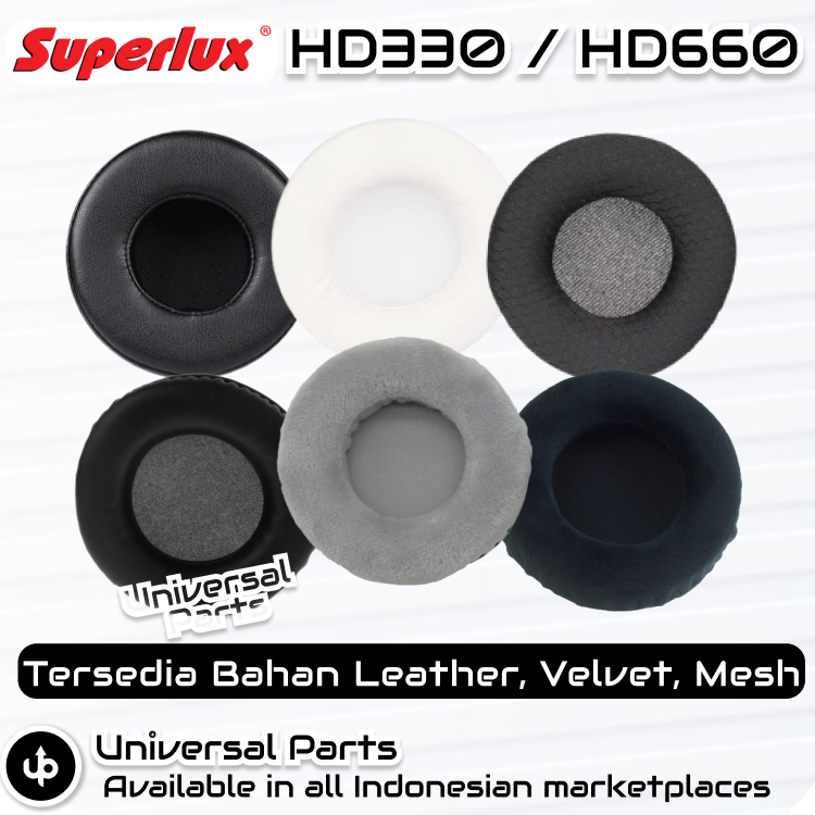 Superlux HD330 / HD660 Ear Pad Cup Cushion โฟมฟองน้ําเปลี่ยน