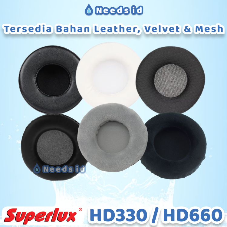 Superlux HD330 / HD660 เปลี่ยนโฟม Earpad Earcup Pad ถ้วยเบาะโฟมฟองน้ําเปลี่ยน
