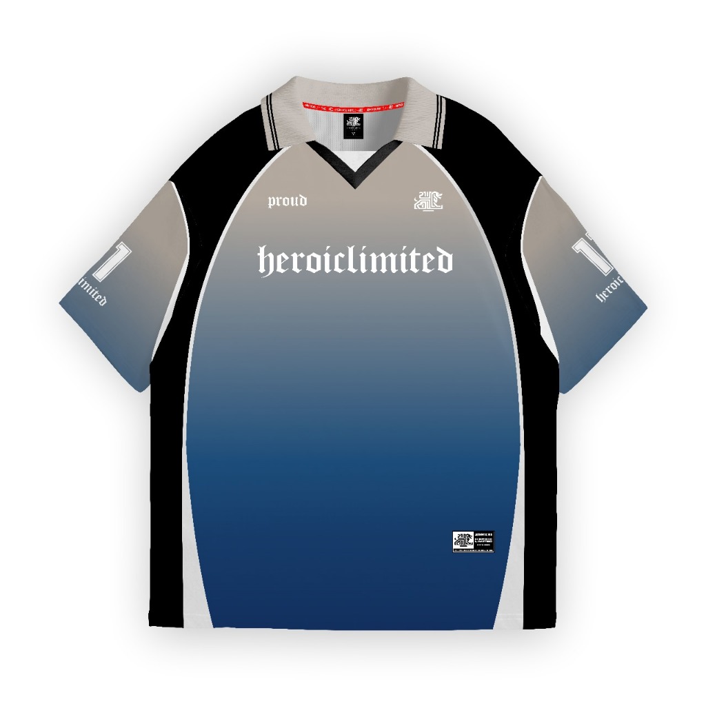 OVERSIZE JERSEY VINTAGE ORIGINAL HEROICLIMITED ZY11PRD - OVERSIZE JERSEY - DRYFIT JERSEY - OVERSIZE 