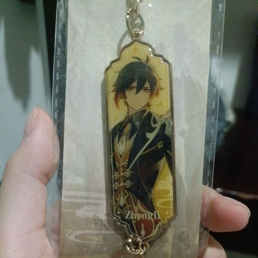 Zhongli พวงกุญแจอย่างเป็นทางการ Hoyoverse