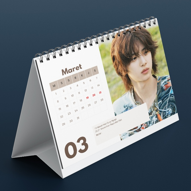 A&M Juhoon Cortist 2026 ปฏิทิน K-POP ปฏิทิน - รูปที่ 5