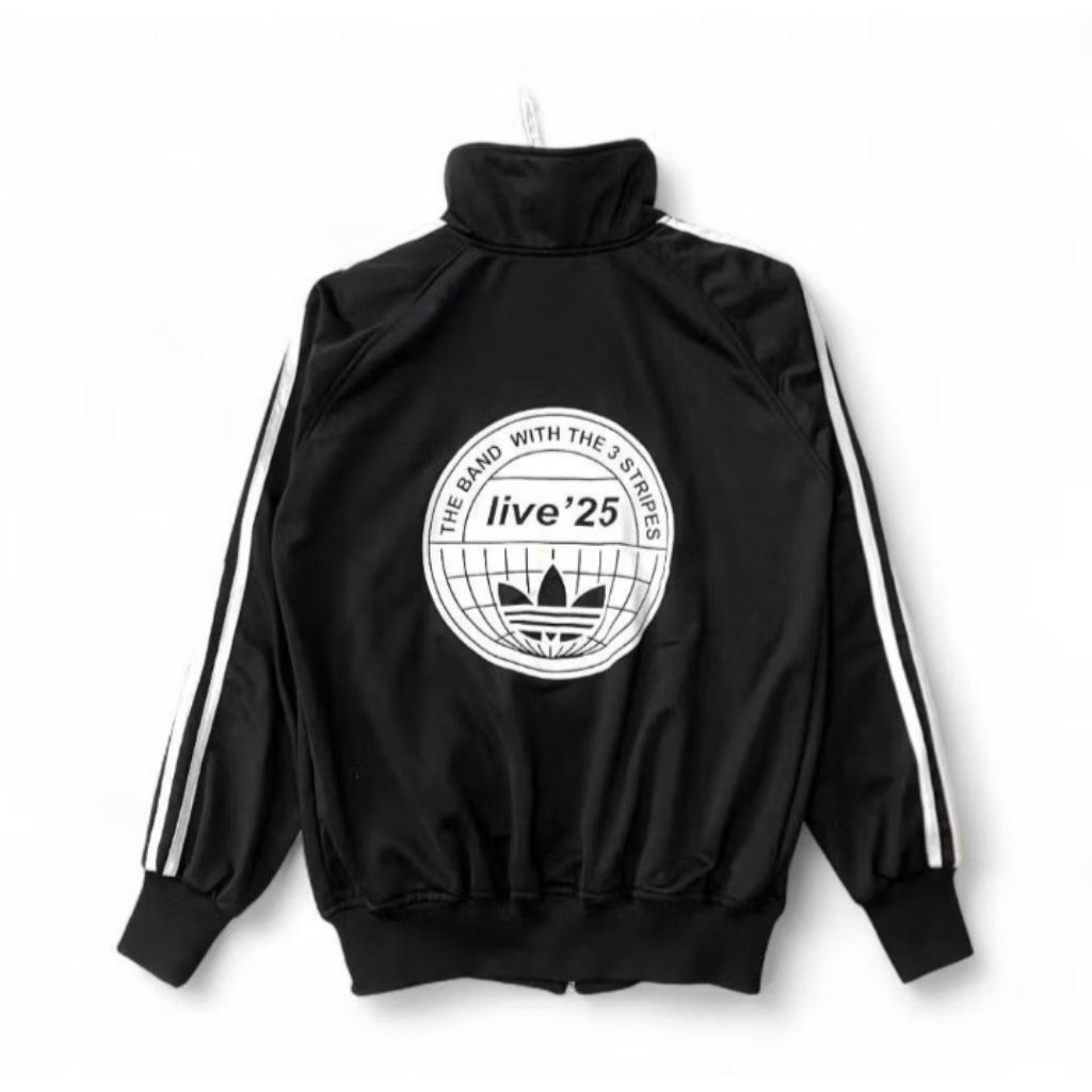 Adi x Oasis Tracktop Jacket ป้ายเต็มป้ายสําหรับผู้ชายและผู้หญิง