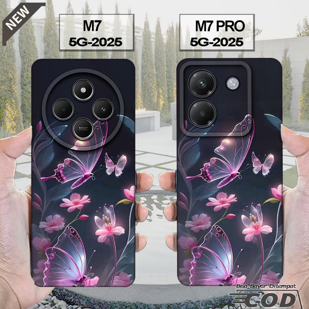 เคส Xiaomi POCO M7 2025 - เคส POCO M7 PRO 2025 _เคสซิลิโคนสีดําใสสุดเท่ softcase