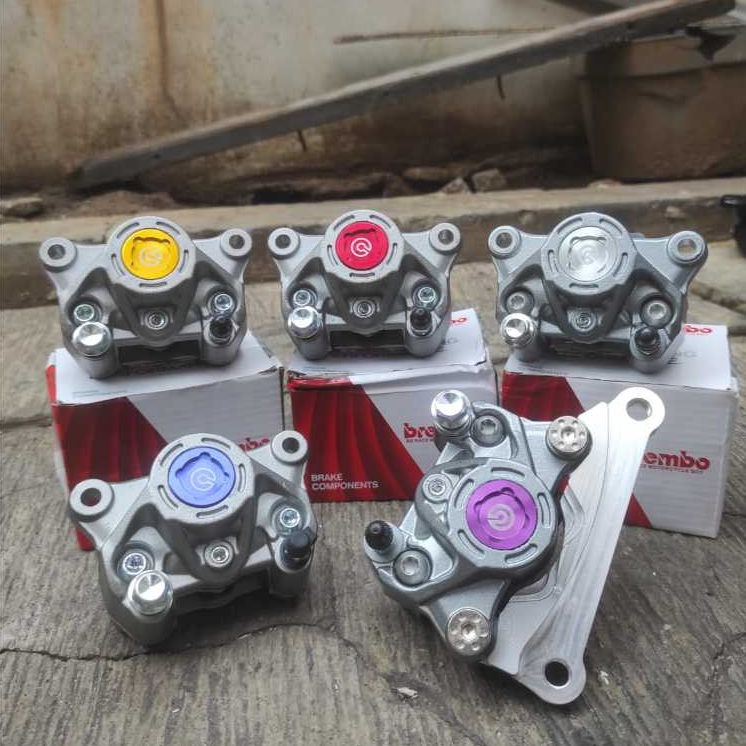 คาลิปเปอร์เหรียญใหญ่ 2p พร้อมขายึดคาลิปเปอร์ด้านหลัง 2p nmax