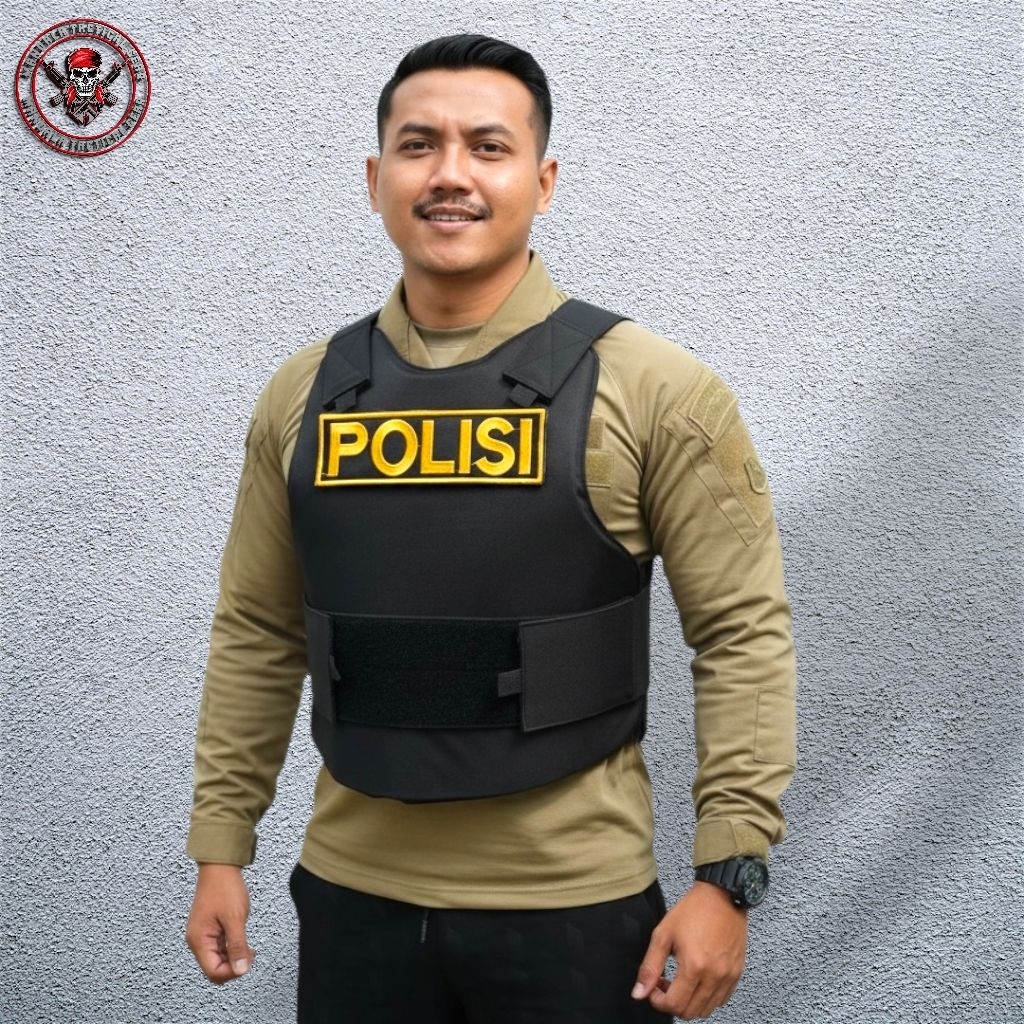 เสื้อบอดี้สูทตํารวจกันลมเรียบง่ายเหมาะสําหรับขี่มอเตอร์ไซค์ | เสื้อกั๊กตํารวจ เรียบง่าย