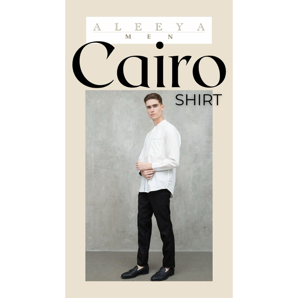 Mens Koko Shirt (Cairo Shirt) - เสื้อผ้ามุสลิมผู้ชาย