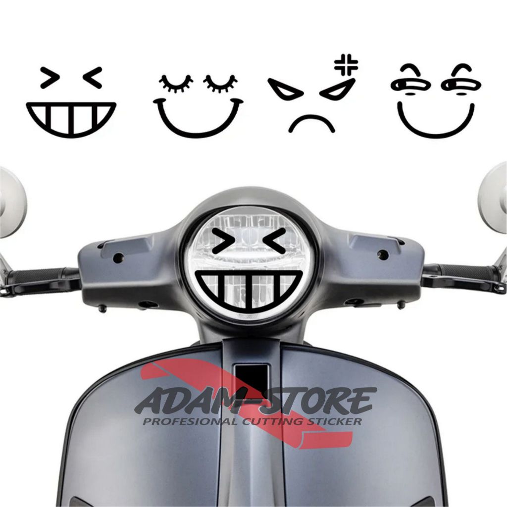 Vespa PIAGGIO Vespa Primavera สติ๊กเกอร์ติดมอเตอร์ไซค์ สติ๊กเกอร์ไฟหน้ามอเตอร์ไซค์ Expression Sticke