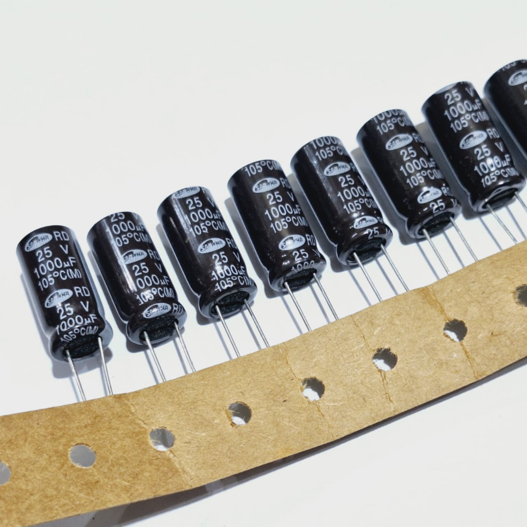 (10 เมล็ด) Elco 1000/25V 1000uf 25v samwha series