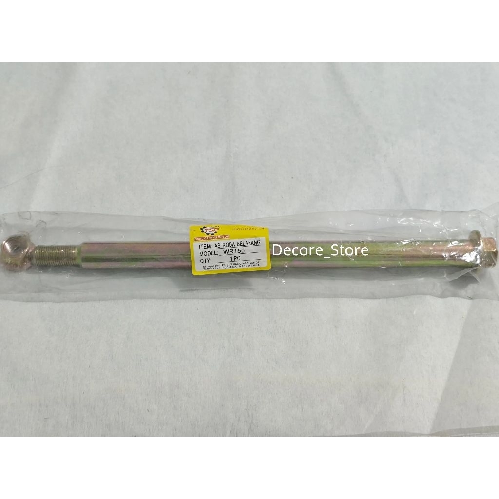 เพลาล้อหลัง WR155 / TSP / อะไหล่ / อะไหล่มอเตอร์ไซค์ / อะไหล่