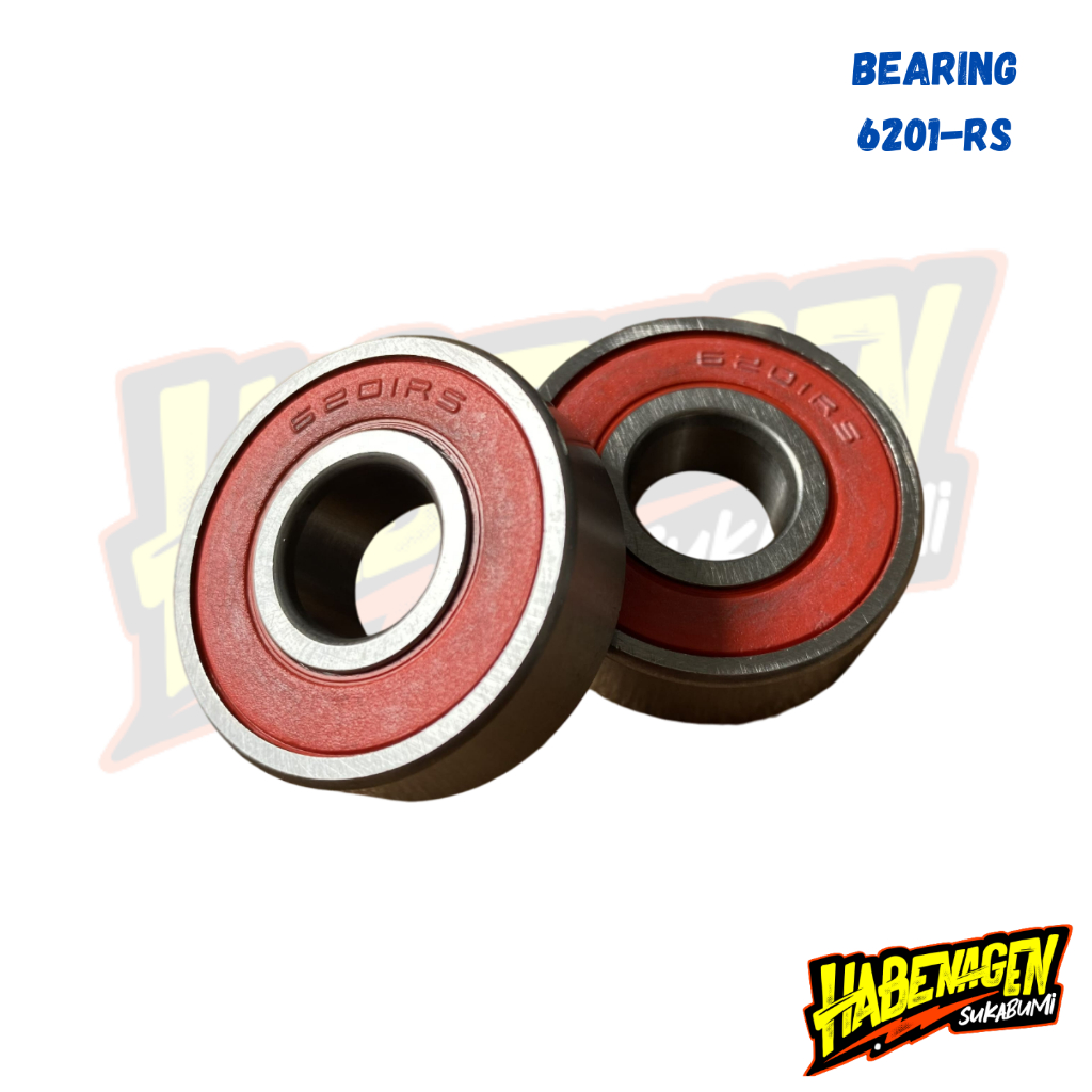 แบริ่งแบริ่งแบริ่ง Laher Laker Bearing 6201 RS 6201RS Universal