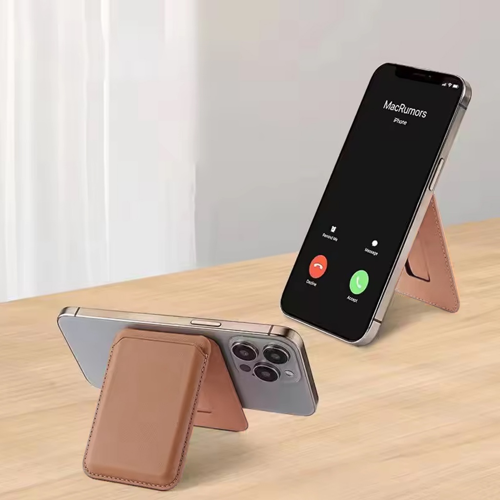 Magsafe Wallet Stand Magnetic 360 Phone Card Holder Slim Magsafe Card Stand Wallet