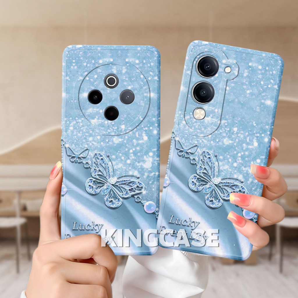 IQOO Z10 Case - IQOO Z10 LITE - VIVO Y400 Fashion Case Softcase Macaron Protect Camera Kesing Hp Cas