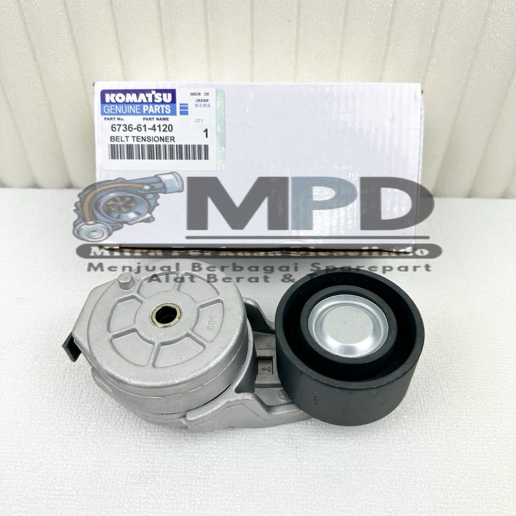 Komatsu PC200-7 6D102 4D102 6736-61-4120 6736-61-4110 Tensioner เข็มขัด 3973823