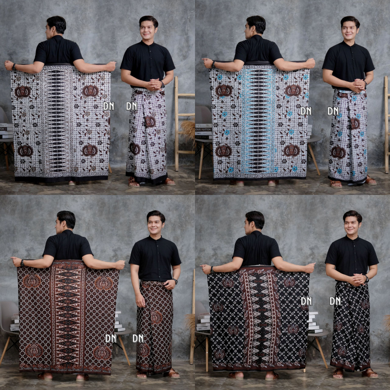 KATUN Arieefa Batik - Gus Iqdam Sarong Gus Iqdam Series Batik Sarong Super Premium Cotton Batik Saro