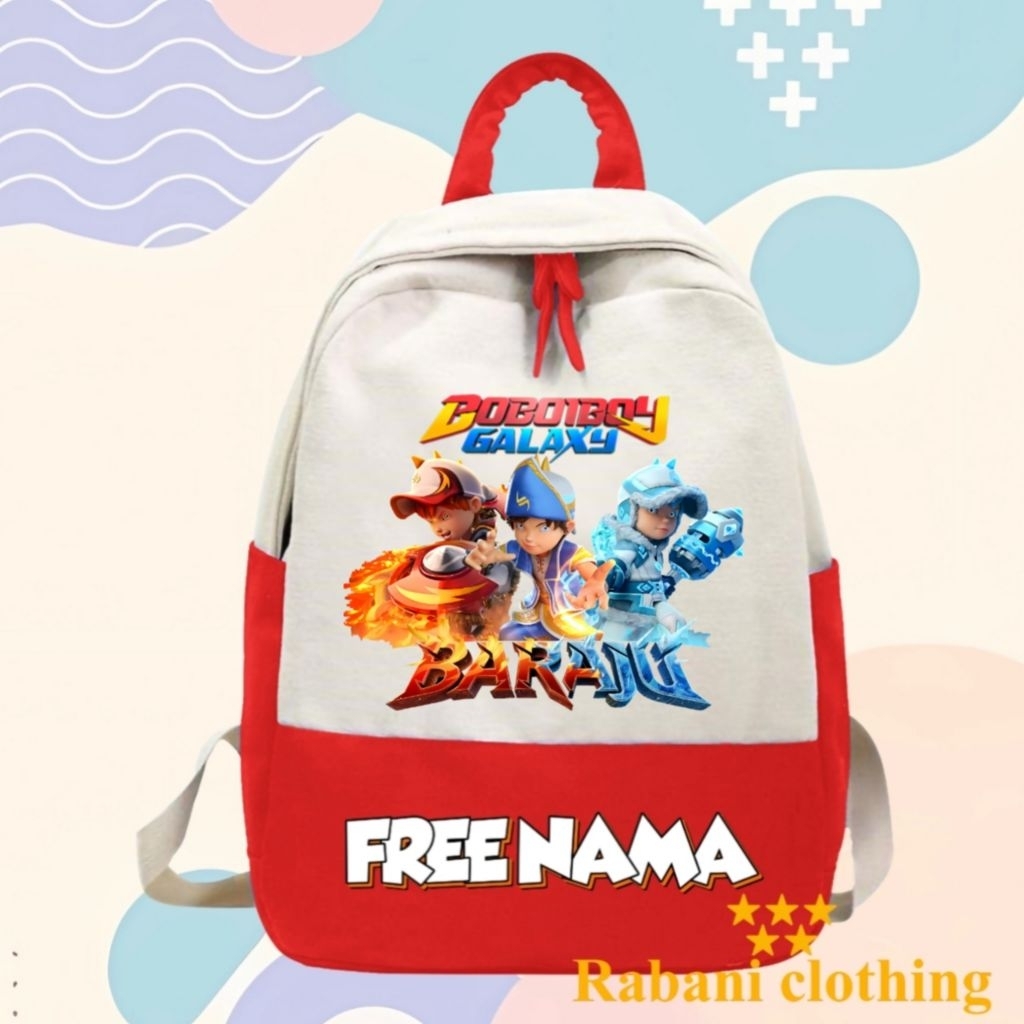กระเป๋านักเรียน Boboiboy Baraju Nova Blizard Polite