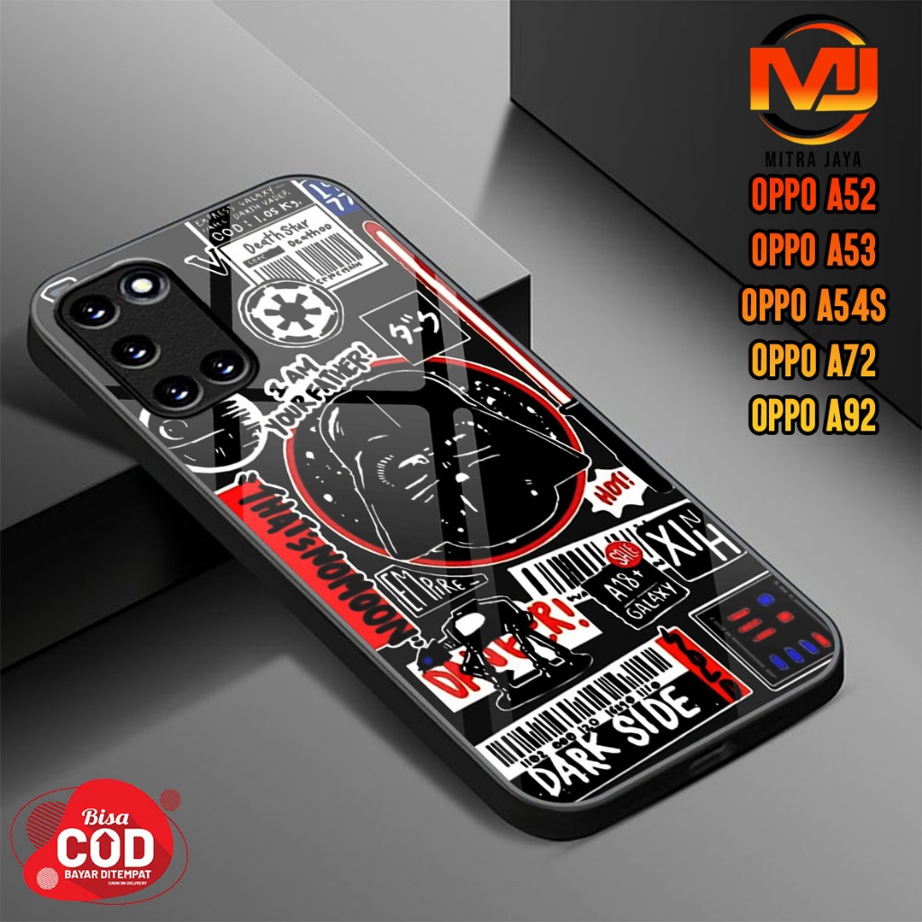 OPPO A52 / A53 / A54S / A72 / A92 Case - Mitra Jaya - Fashion Case Star Wars Casing Hp Case Softcase