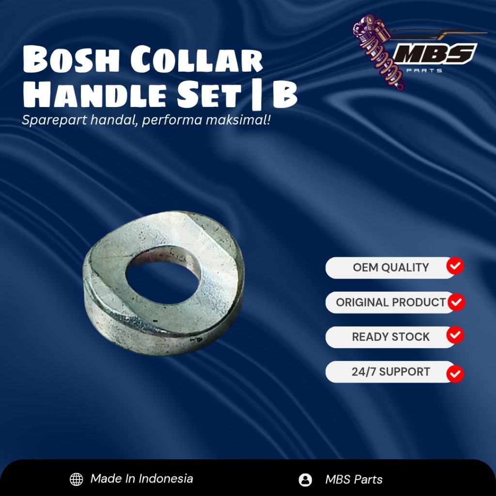 MBS PARTS Bosh Bos Collar B พวงมาลัยด้านหน้า Bolt ล็อคผู้ถือ PCX 150 ใหม่ Beat ADV Genio Vario Scoop
