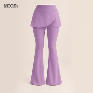 MOOTA Kurenai Celana Rok Legging Flare Wanita High Waist Sporty Fashion Korea Yoga Gym Kasual - 077