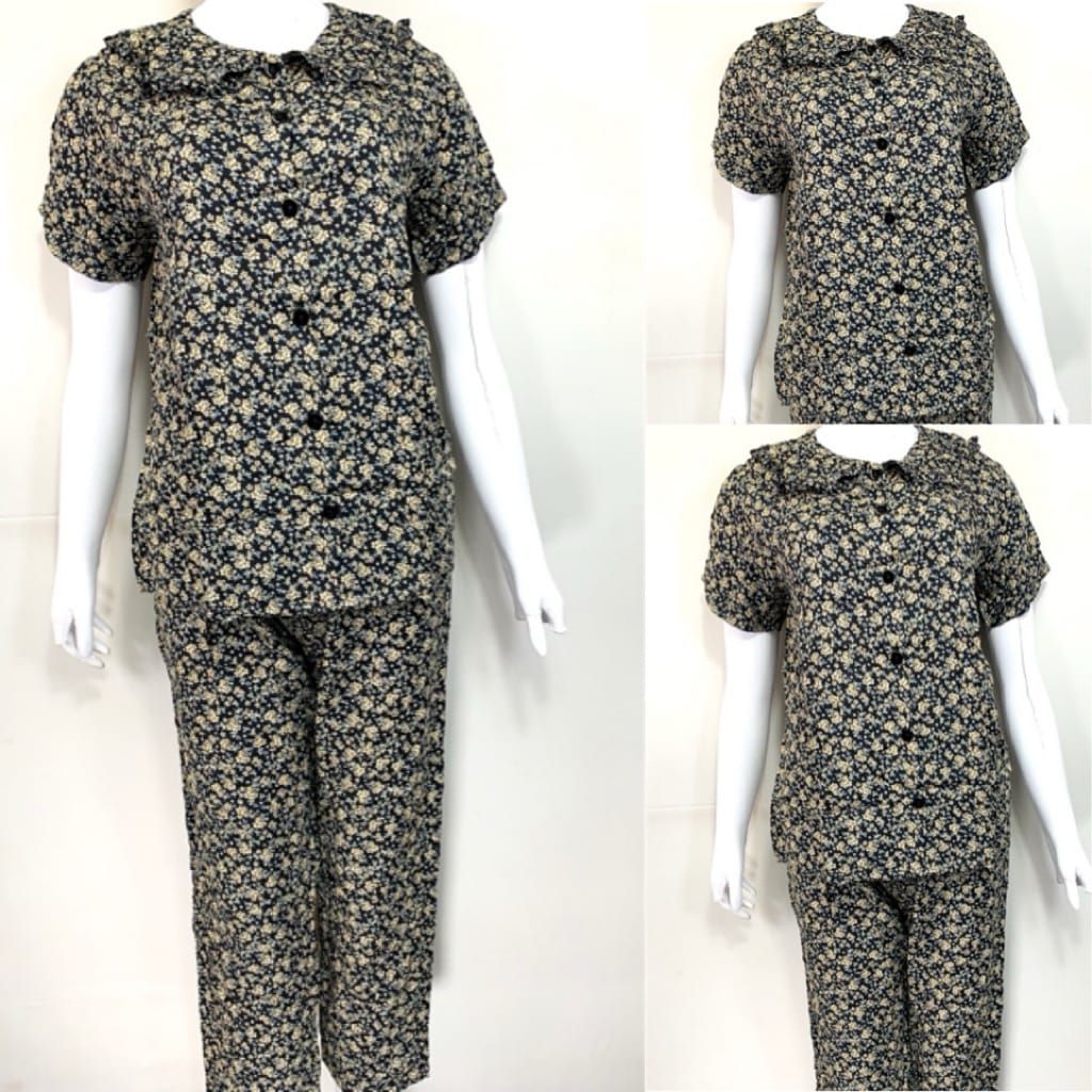 RANDOM MOTIF ABG RAYON SET SIE LIE CP | SIE LIE NIGHTWEAR