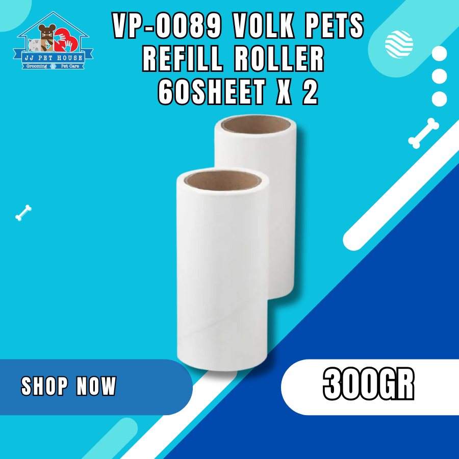 VP-0089 VOLK PETS REFILL ROLLER 60 แผ่น X 2