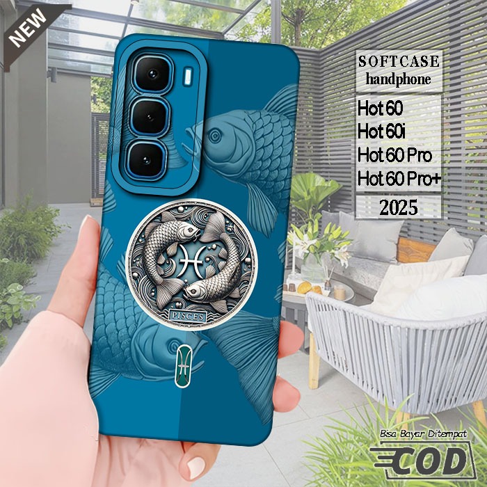 เคส Infinix Hot 60 - Infinix Hot 60i - Hot 60 Pro - Hot 60 Pro Plus - เคสซิลิโคนสีดําใสสุดเท่