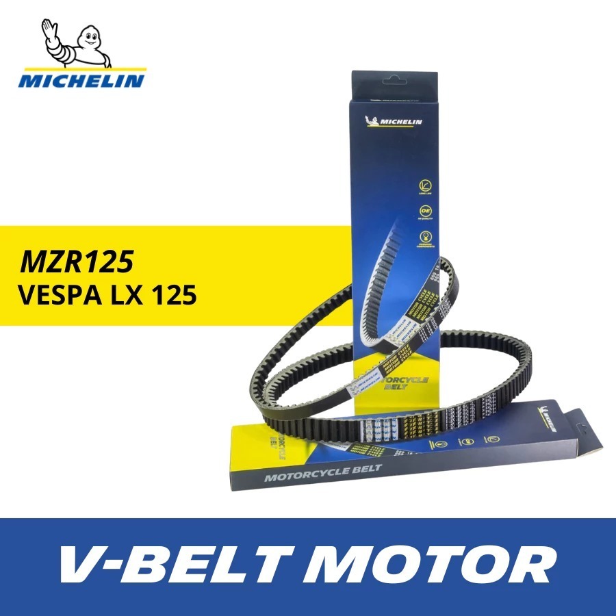 (MZR125) Michelin Vanbelt Motor – V Belt Motor Vespa LX 125 iรับ – MZR125 / ของแท้