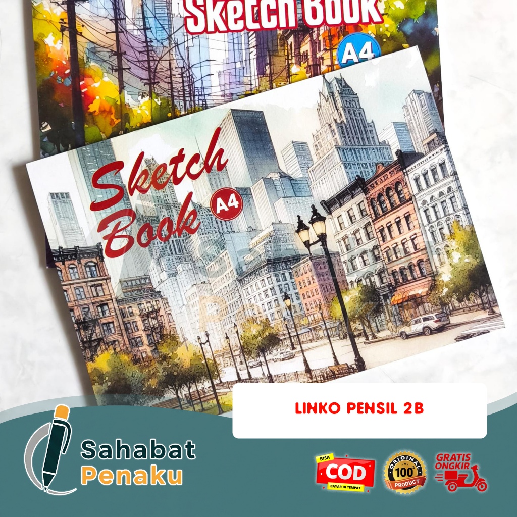 A4 DRAWING BOOK 25 แผ่นและ | THICK AND QUALITY A4 SKETCH BOOK