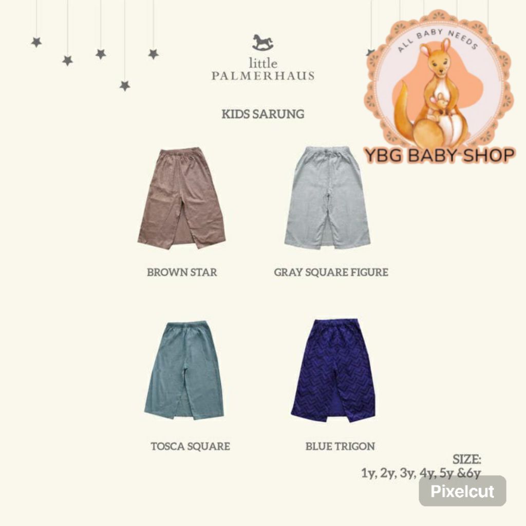 [Q] LITTLE PALMERHAUS KIDS BOYS SARUNG / SARUNG PANTS (1 ชิ้น)