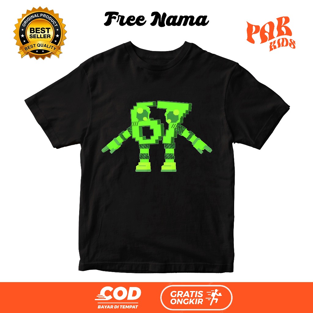 67 SIX SEVEN RADIOACTIVE CHILDRENS เสื้อยืด / 67 SIX SEVEN RADIOACTIVE CHARACTER CHILDRENS เสื้อยืด