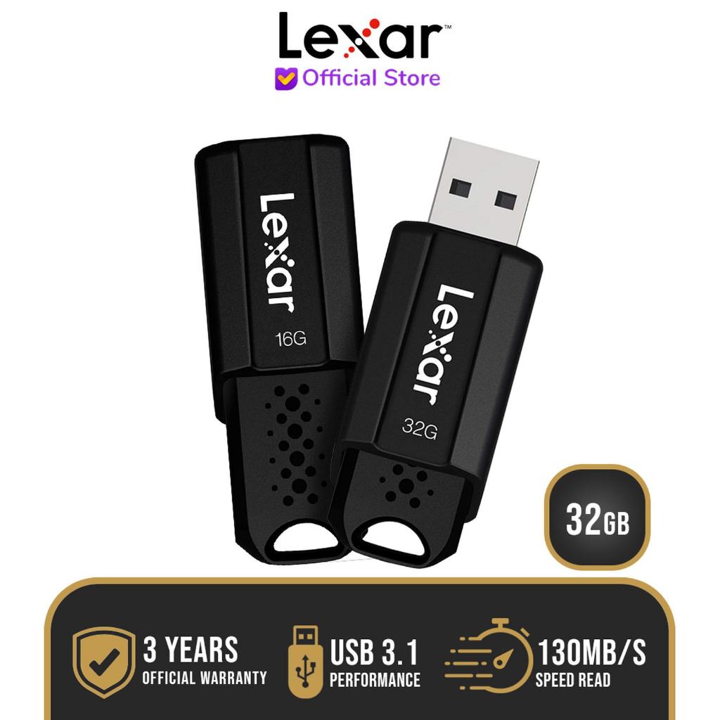 Lexar Flashdisk 32GB/64GB/128GB JumpDrive S80 USB 3.1