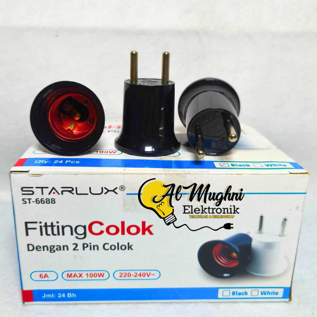 Starlux Plug-in Fitting / Starlux Plug-in Lamp Fitting ST-6688