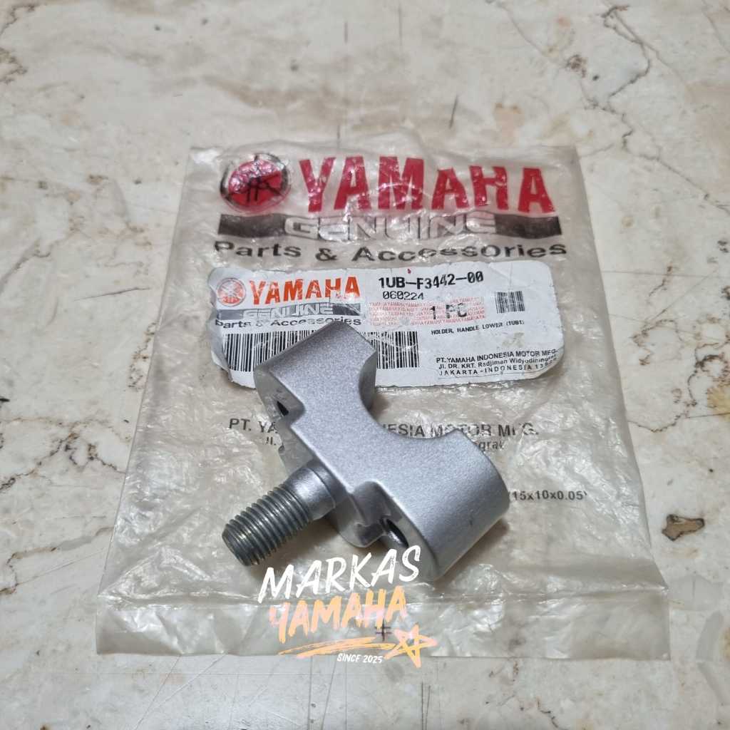 Fino Xride แคลมป์พวงมาลัย Raiser 1UB-F3442-00 Original Yamaha Fino แฮนด์ล่าง Raiser