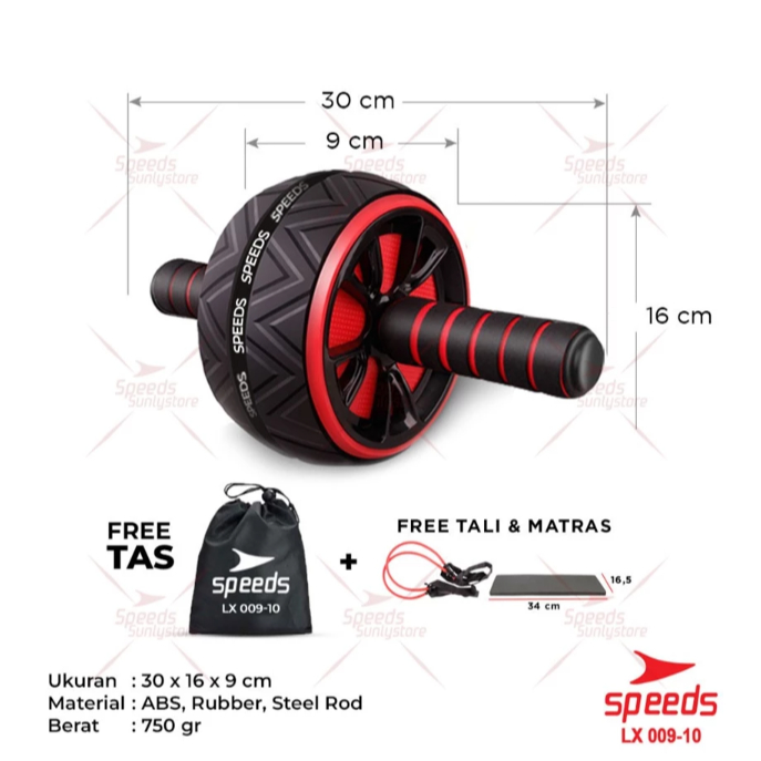 AB Wheel / AB Roller / ความเร็วอุปกรณ์ยิม