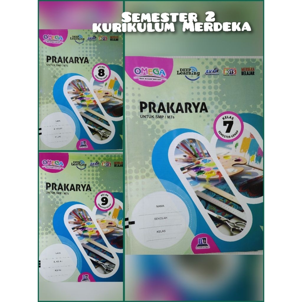 LKS PRACTICAL WORKS สําหรับ SMP MTS GRADE 7 8 9 SEMETICS 2 INDEPENDENT CURRICUM