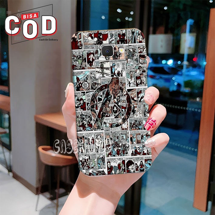 ซิลิโคน Samsung J7 J2 Prime / J7 Core J7 / J8 A6 Plus / J6 Plus / J4 / J4 Plus ล่าสุด avengers Cool 