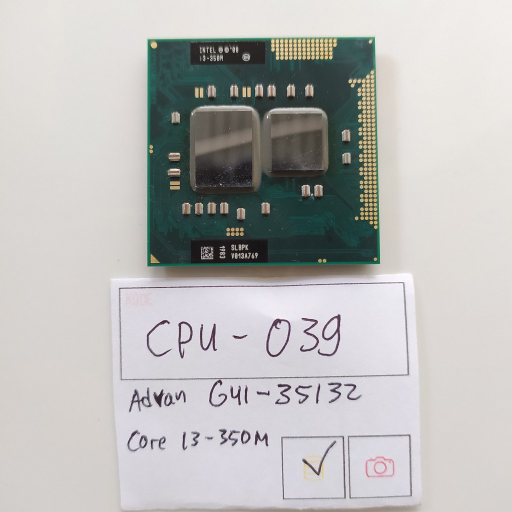ADVAN G41-35132 PROCESSOR - INTEL CORE I3-350M CPU-039
