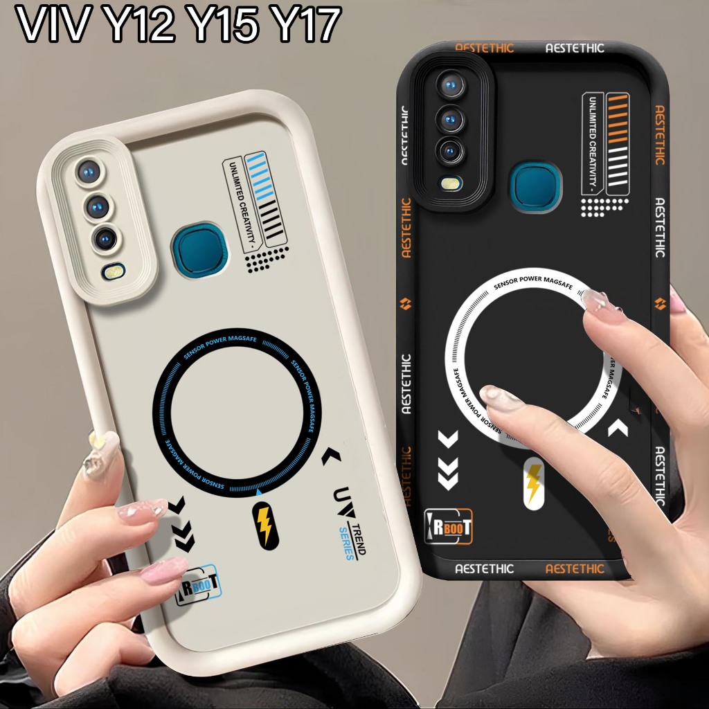 HP Vivo Y12 Y15 Y17 ปลอกยางโทรศัพท์ทุกประเภท - Vivo Y12 Y15 Y17 นูน Softcase - เคสโทรศัพท์สําหรับ Vi