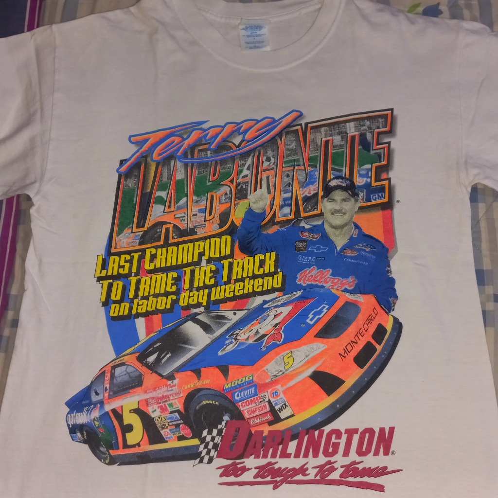 NASCAR Terry Labonte Kelloggs T-Shirt (ไซส์ L)