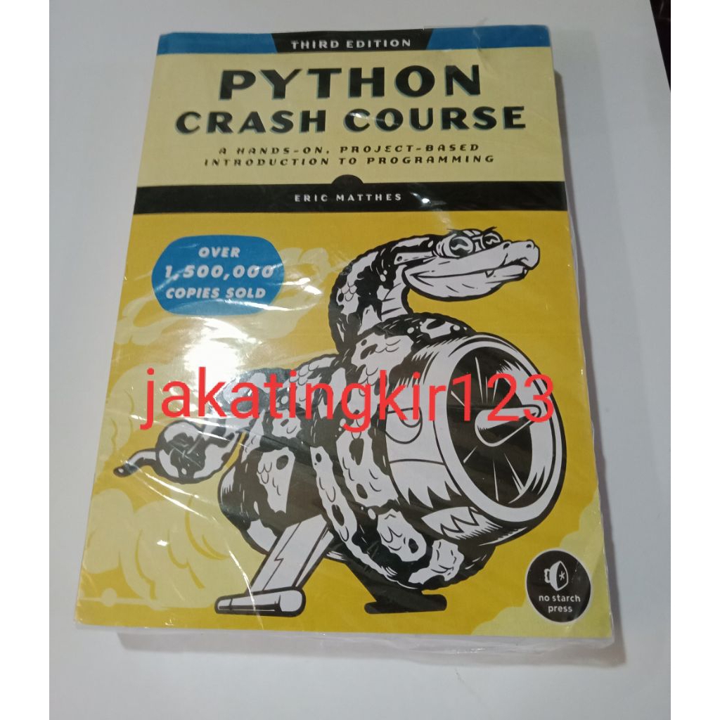 หนังสือ Python Crash Course: Nands-On ตามโครงการ