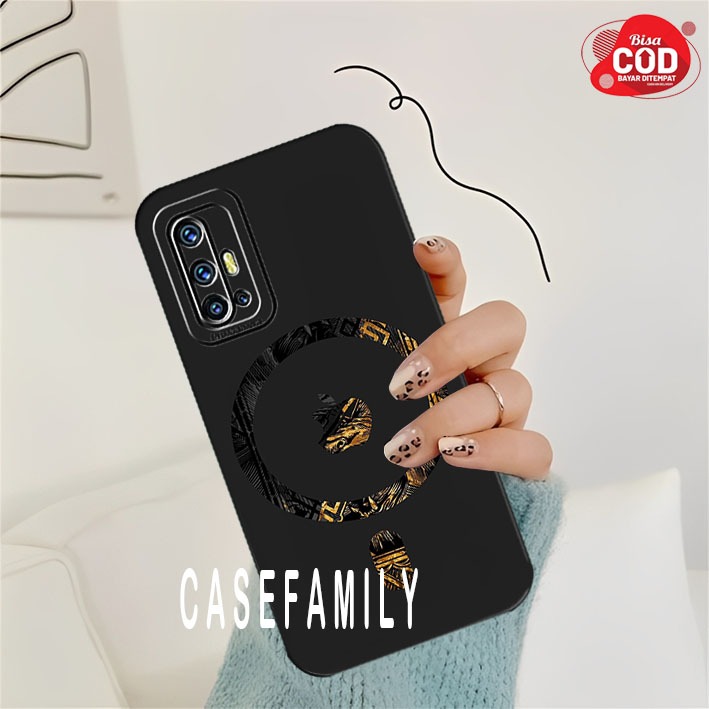 ซิลิโคนสําหรับ Vivo V17 V19 V17 Pro Motif โลโก้ iph0ne All Type Handphone แฟชั่นกันชน Tpu